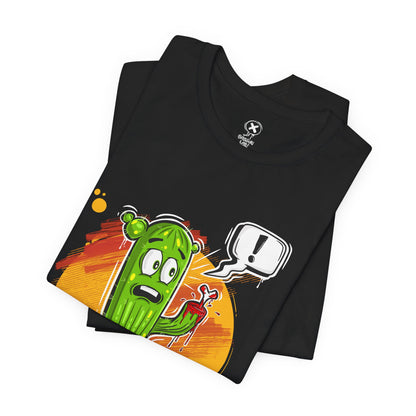 Bloody Cactus | Unisex Shirt | Streetwear | Cartoon Graphic Tee | Funny Gift