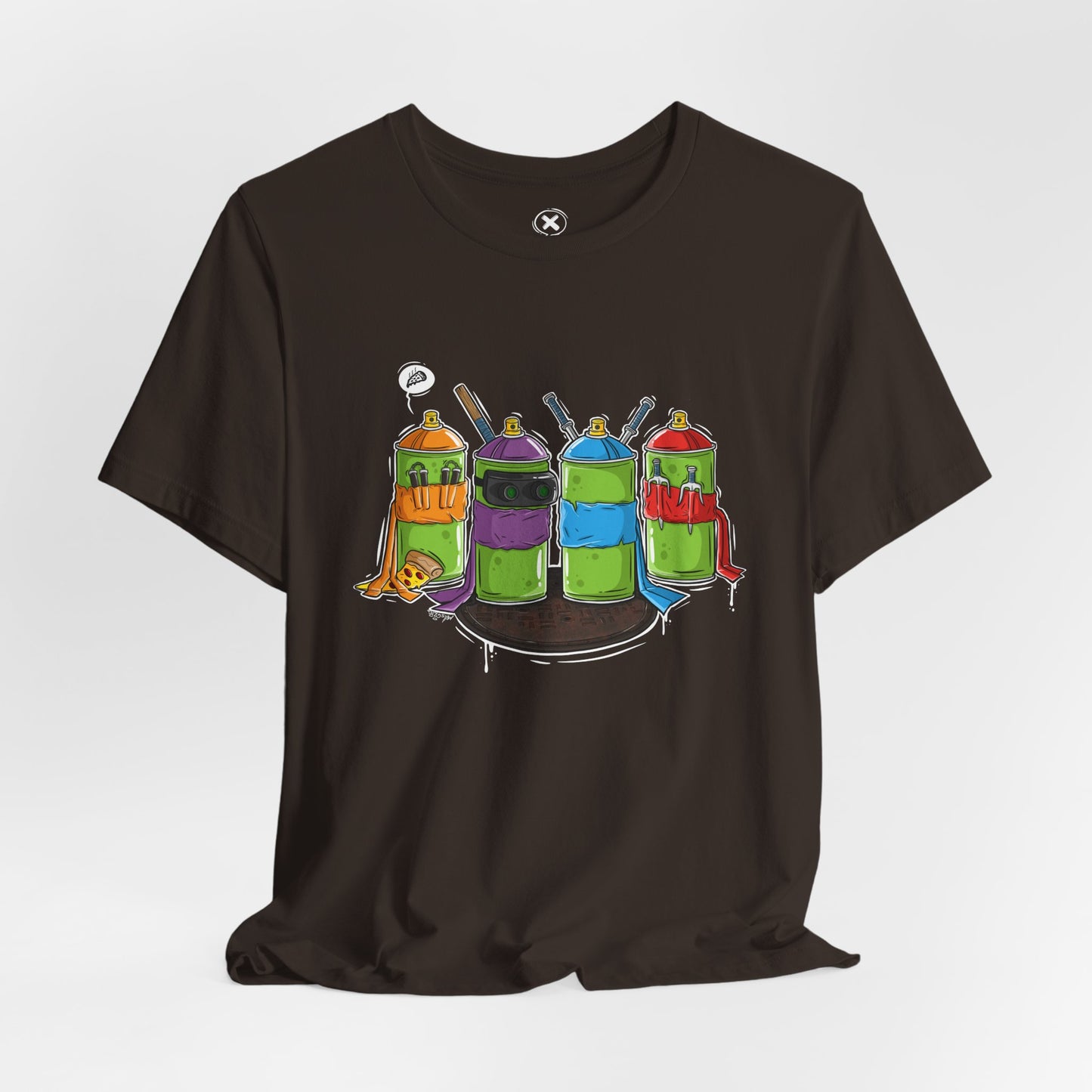 Short Sleeve Tee - Teenage Mutant Ninja Turtles Street Art Style