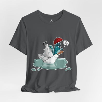 Pirate Cat unisex shirt | Funny Cat Shirt | Cartoon Adventure Tee | Streetwear Style | Gift for Friends