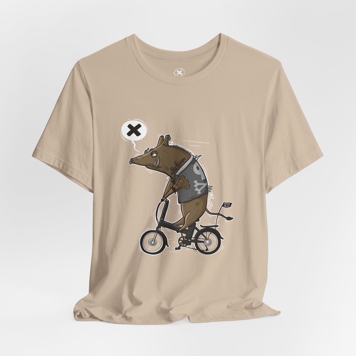 Punk Haifa Wild Boar | Unisex Shirt | Streetwear | Cartoon Graphic Tee | Funny Gift