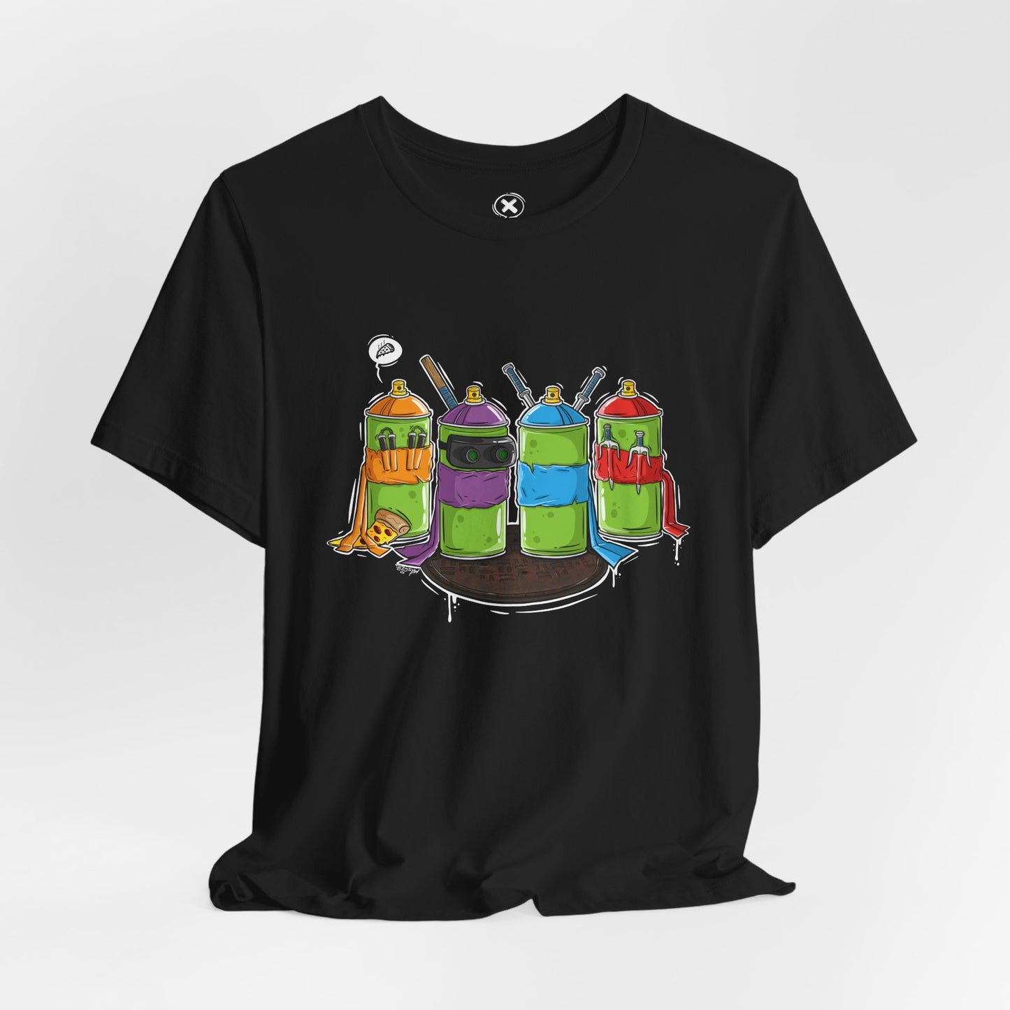 Short Sleeve Tee - Teenage Mutant Ninja Turtles Street Art Style