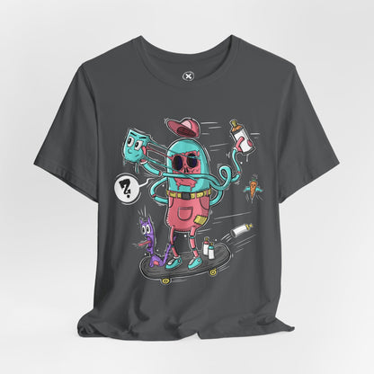 Mask Off Tee | Weird Skater Shirt | Funny Spray Can Graphic T-Shirt | Unisex Streetwear