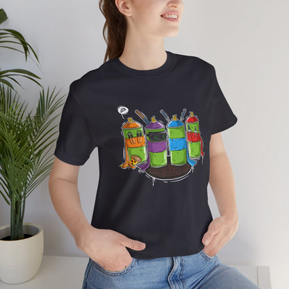 Short Sleeve Tee - Teenage Mutant Ninja Turtles Street Art Style