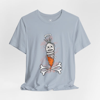 Skeleton Carrot | Unisex Shirt | Streetwear | Cartoon Graphic Tee | Funny Gift