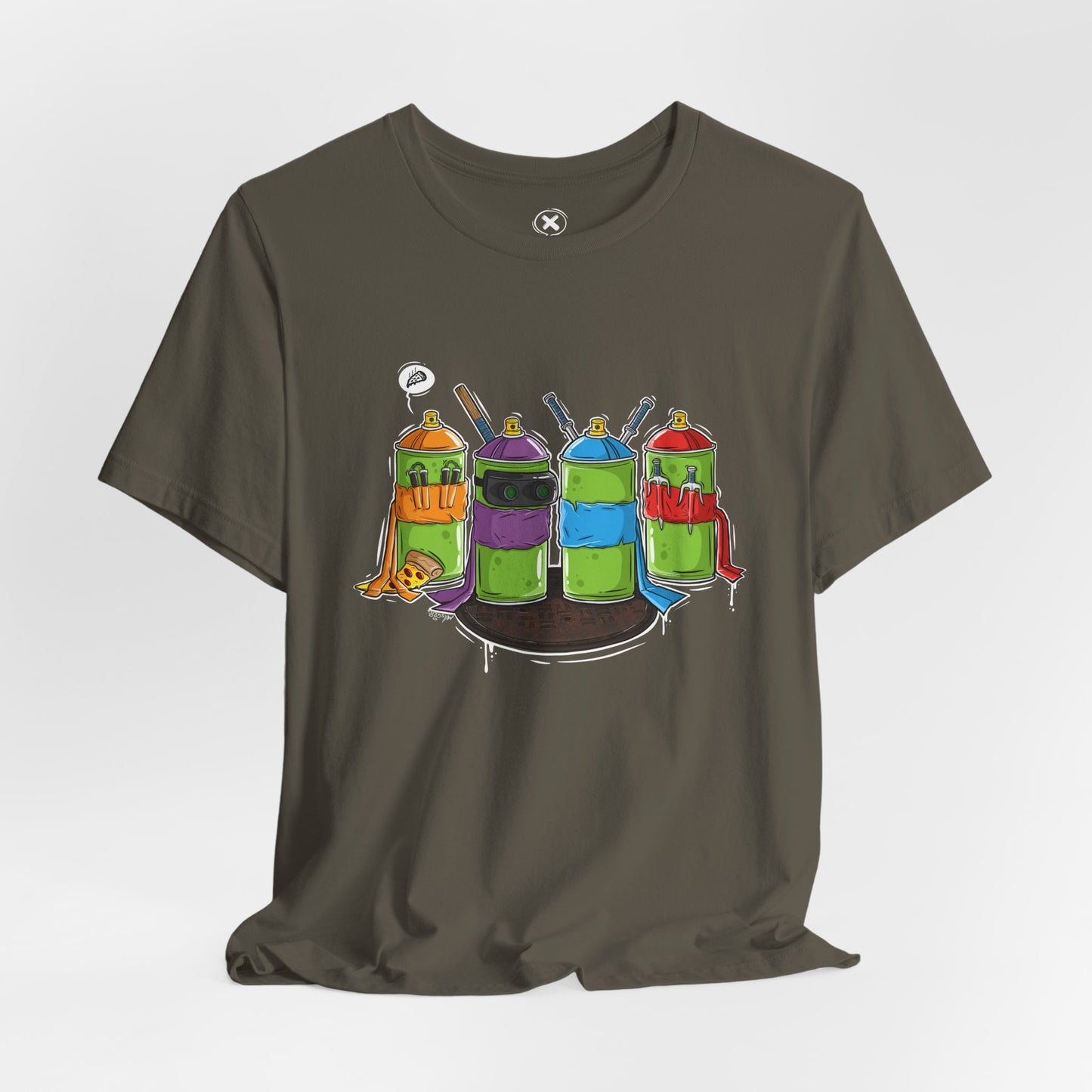 Short Sleeve Tee - Teenage Mutant Ninja Turtles Street Art Style