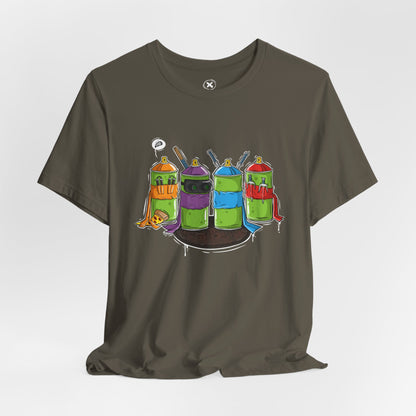 Short Sleeve Tee - Teenage Mutant Ninja Turtles Street Art Style