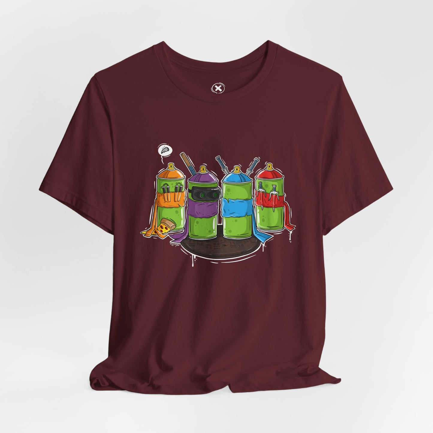 Short Sleeve Tee - Teenage Mutant Ninja Turtles Street Art Style