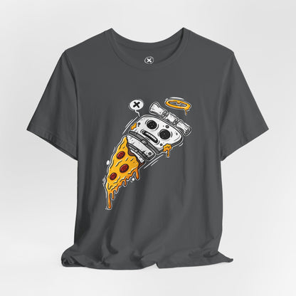 Skeleton Pizza | Unisex Shirt | Streetwear | Cartoon Graphic Tee | Funny Gift
