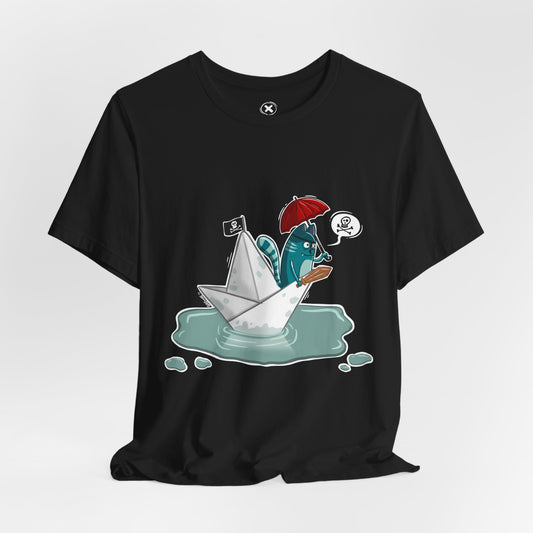 Pirate Cat unisex shirt | Funny Cat Shirt | Cartoon Adventure Tee | Streetwear Style | Gift for Friends