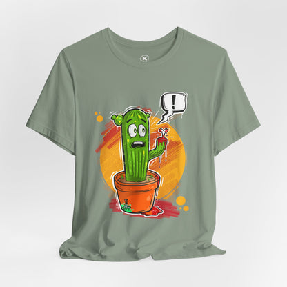 Bloody Cactus | Unisex Shirt | Streetwear | Cartoon Graphic Tee | Funny Gift