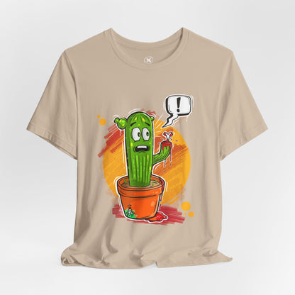 Bloody Cactus | Unisex Shirt | Streetwear | Cartoon Graphic Tee | Funny Gift