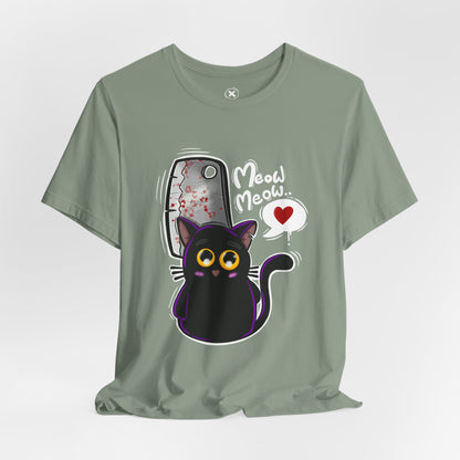Killer Cute Cat | Unisex Shirt | Streetwear | Cartoon Graphic Tee | Funny Gift