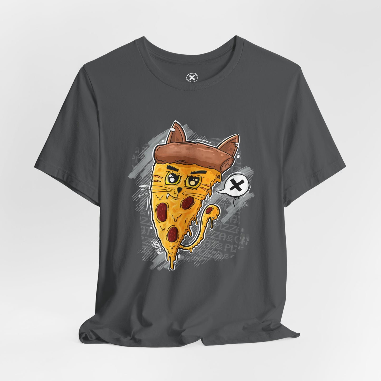 Pizza Cat | Funny Cat Shirt | Cartoon Pizza Tee | Streetwear Style | Gift for Friends