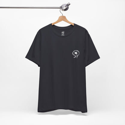 Skate or Drip | back print shirt | funny cartoon tee | unisex streetwear | weird graphic T-shirt